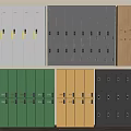 Various Colored Lockers With Different Designs And Storage Solutions For Spaces