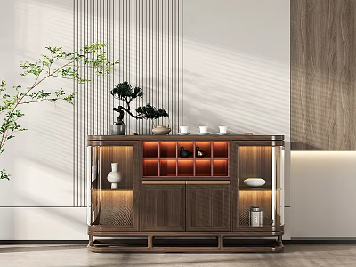 New Chinese Sideboard 3d model