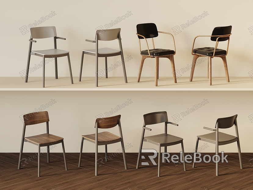 Middle Style Single Chair Leisure Chair model