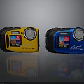 Waterproof Digital Cameras Yellow And Blue XP Series With Rugged Design And LCD Screens