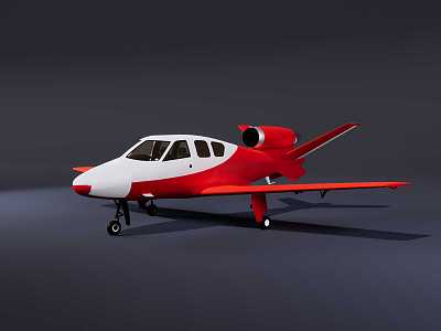 Private Jet Private Jet 3d model