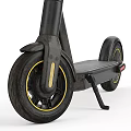Colorful Electric Scooters With Various Bright Hues And Modern Urban Design