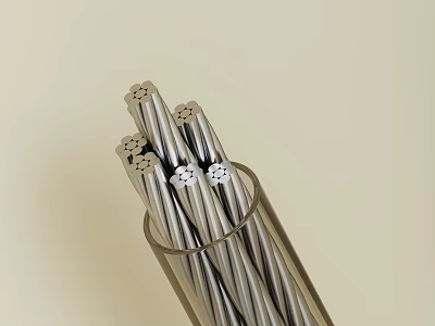 High Quality Hardware Tools Featuring Stainless Steel Drill Bits In Clear Container 3d model