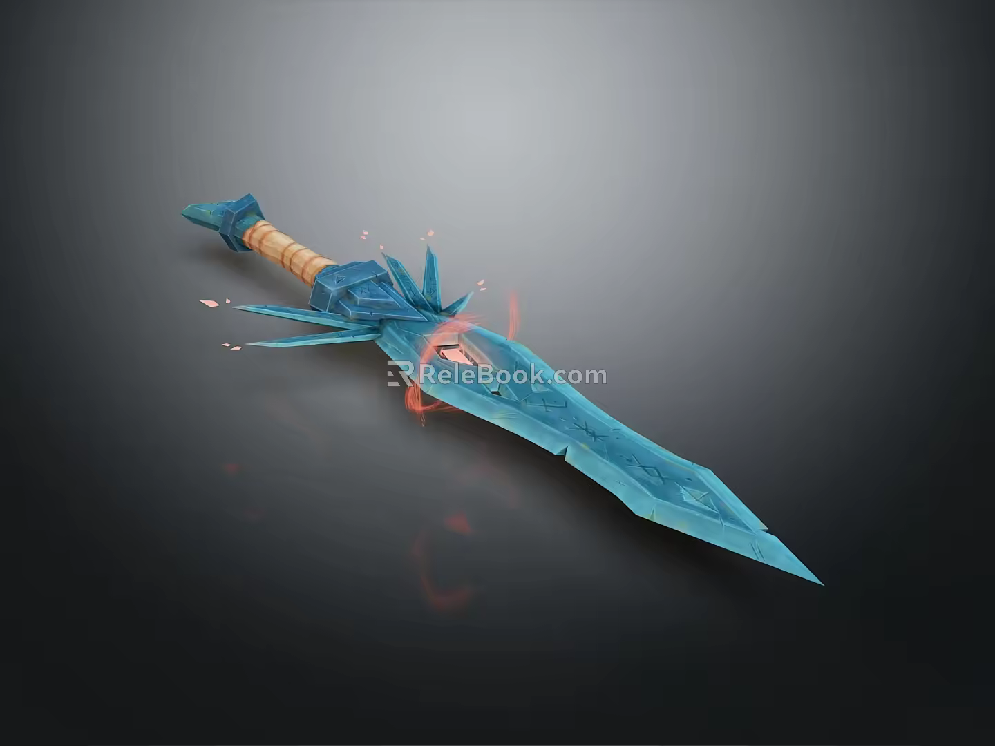 Ancient Sword Game Sword Magic Sword Magic Sword Magic Sword Magic Sword Magic Sword Officer Sword 3d model