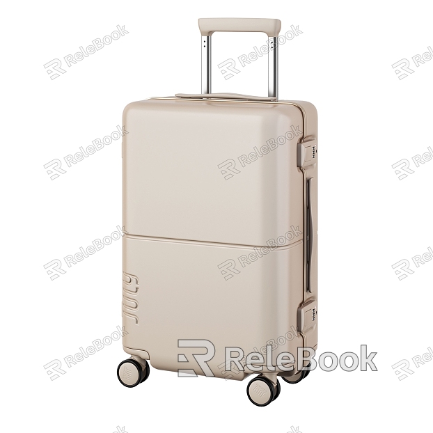 Luggage suitcase storage box model