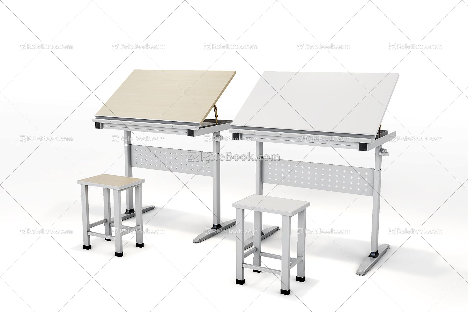 Modern Art Table Drawing Table Art Table model