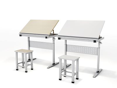 Modern Art Table Drawing Table Art Table model