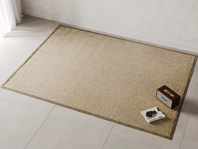Quiet Square Carpet 3d model