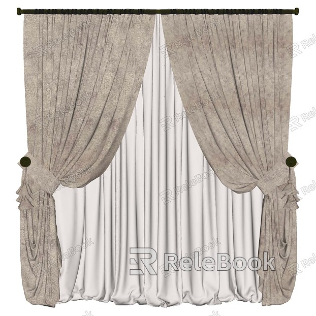 Curtain Living Room Curtain Bedroom Curtain model