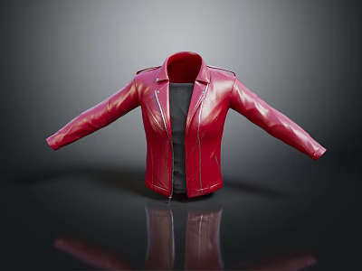 Modern Clothes Outerwear Coat Leather Coat Leather Coat 3d model Modern Clothes Outerwear Coat Leather Coat Leather Coat 3d model