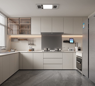 Modern Kitchen 3d model