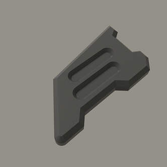 modern mechanical parts 3d model