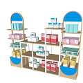 Exhibition Rack Promotion Exhibition Rack Display Rack Display Stack Head Promotion Desk Promotion Stack Window Rack Scene Stack 3d model