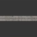 Classic Stone Arch Bridge With Diamond Pattern Stone Bricks Design