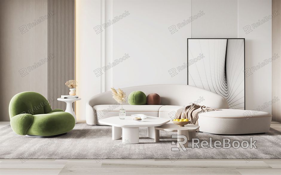 Modern Sofa Coffee Table Combination Sofa Coffee Table model