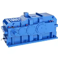 Blue Heavy Duty Industrial Gearbox Equipment With Mechanical Components And Precision Design
