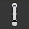 White Stretch Limousine With Shiny Exterior Tinted Windows And Chrome Wheels