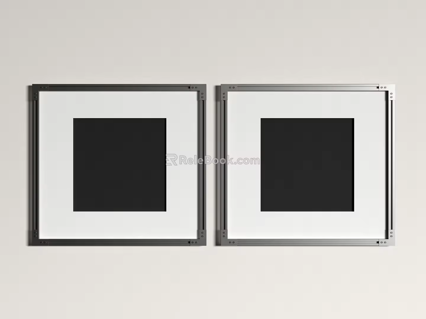 Photo Frame Aluminum Profile Photo Frame Picture Frame 3d model