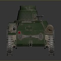 Light Tank Light Armored Tank Modern Tank World War II Tank World War I Tank Heavy Tank 3d model