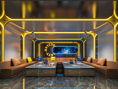 KTV private rooms model