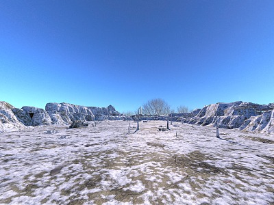 Modern Snow 3d model