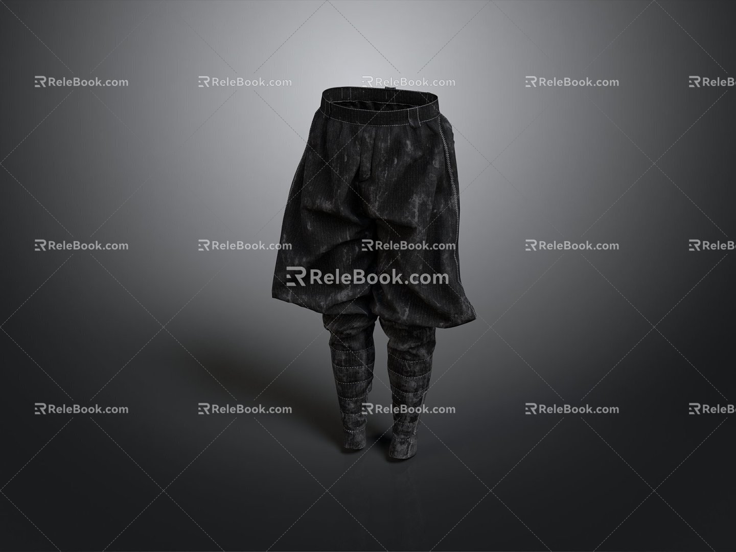 Pants Trousers Men's Pants Women's Pants Clothes Realistic 3d model