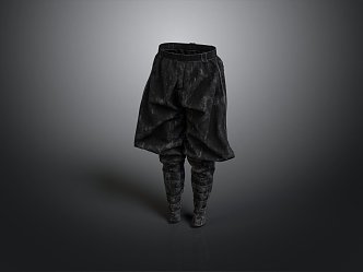 Pants Trousers Men's Pants Women's Pants Clothes Realistic 3d model