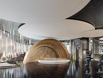 Hall 3d model