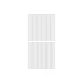 Textured Wall Design With Vertical Stripes And Smooth White Surface