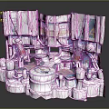 Modern Sci-Fi Equipment Sci-Fi Items Sci-Fi Components High-Tech Components 3d model