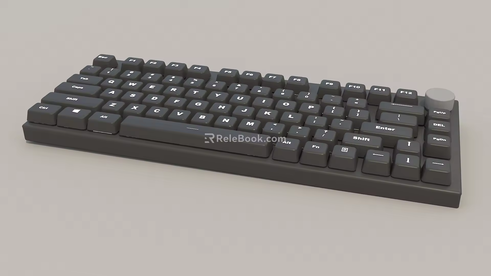 Keyboard mechanical keyboard ergonomic keyboard computer accessories super realistic high precision video level 3d model