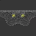Modern Elegant White Glass Wall Lamp With Soft Warm Light And Flower Shaped Shade Design