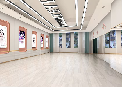 Dance Room Dance Room Dance Room 3d model