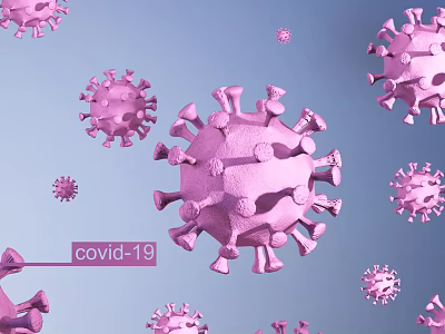 Essential Medical Devices for COVID-19 Virus Particles Protection and Prevention 3d model