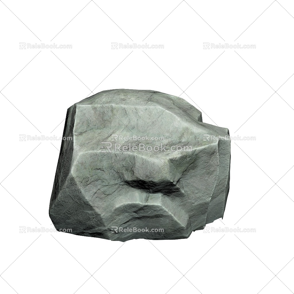 Stone landscape stone landscape stone decorative large stone 3d model