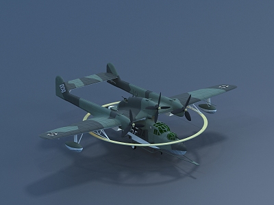 modern aircraft model