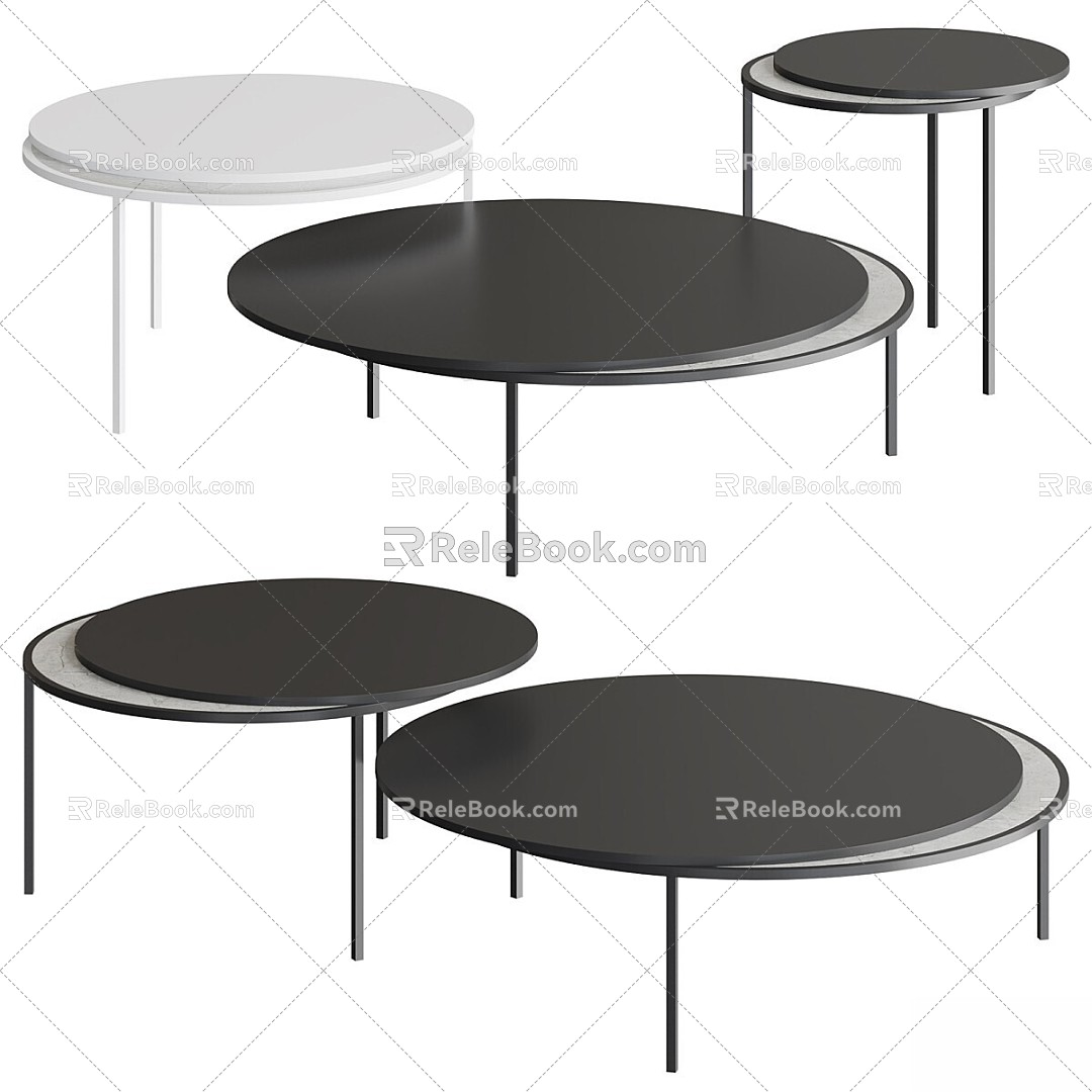 WELL coffee table 3d model