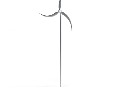 Modern High Efficiency Wind Turbine For Renewable Energy Industrial Power Generation 3d model