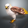 Modern Eagle Carving 3d model