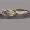 Mountains Mountain Geomorphology Terrain Stone Rock Mars Rock Meteorite 3d model