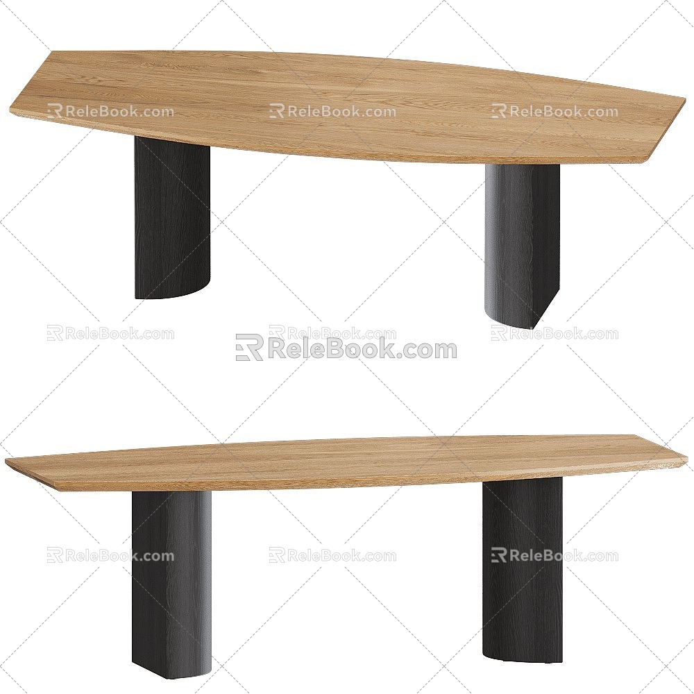 Carel Woodworks table 3d model