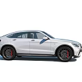 Elegant Silver Mercedes SUV with Sporty Grille and Black Alloy Wheels