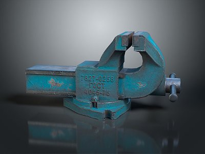 Vise vise tools Hardware tools Processing tools Furniture Realistic 3d model