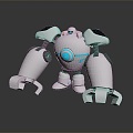 Mecha Warrior Mecha Soldier Machine Armor Mechanical Armor 3d model