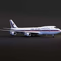 China Southern Airlines Passenger Plane Model With White Body And Red Stripe Design