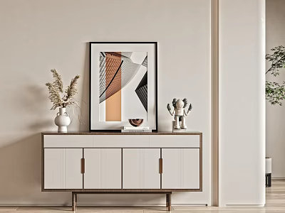 Modern Entrance Cabinet Side Cabinet Entrance Cabinet 3d model