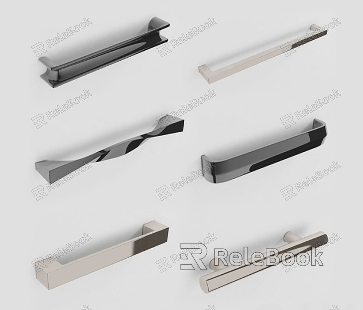 Furniture hardware metal handle model