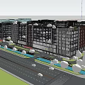 Style complex 3d model