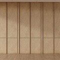 Wood veneer background wall 3d model