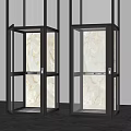 Elevator Home Elevator Sightseeing Elevator 1 3d model